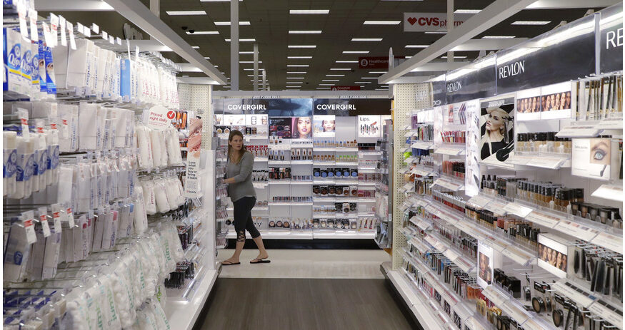 Cosmetics aisle