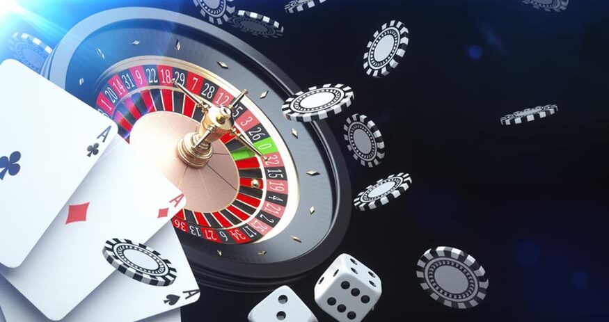 Image of various casino games