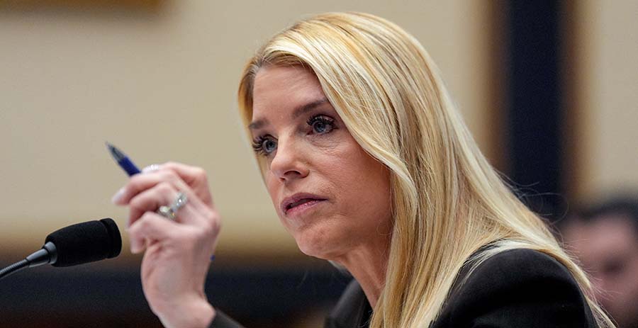 Bondi won’t testify before House about Epstein files, DOJ says