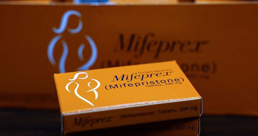Boxes of Mifepristone