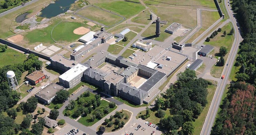 An aerial view of the Minnesota Correctional Facility – St. Cloud