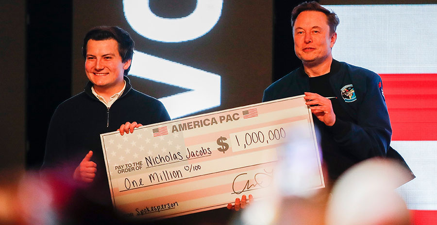 Wisconsin election officials refer two complaints against Elon Musk
