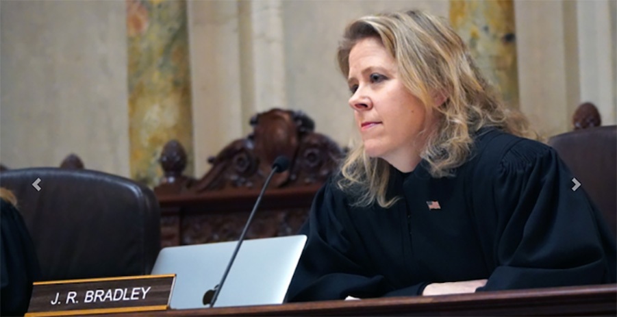Wisconsin Justice Rebecca Grassl Bradley officially retires